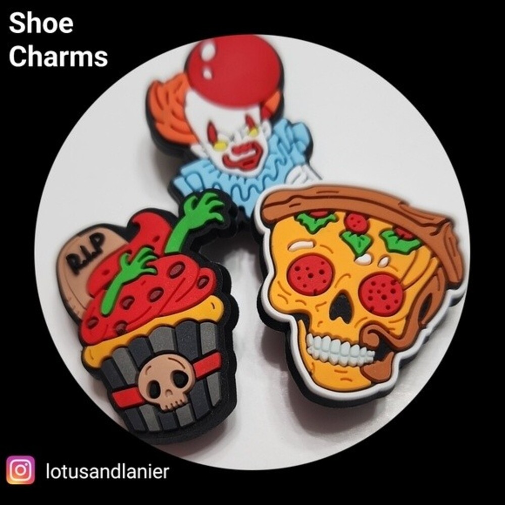Shoe Charms  "IT" Charms Set of 3